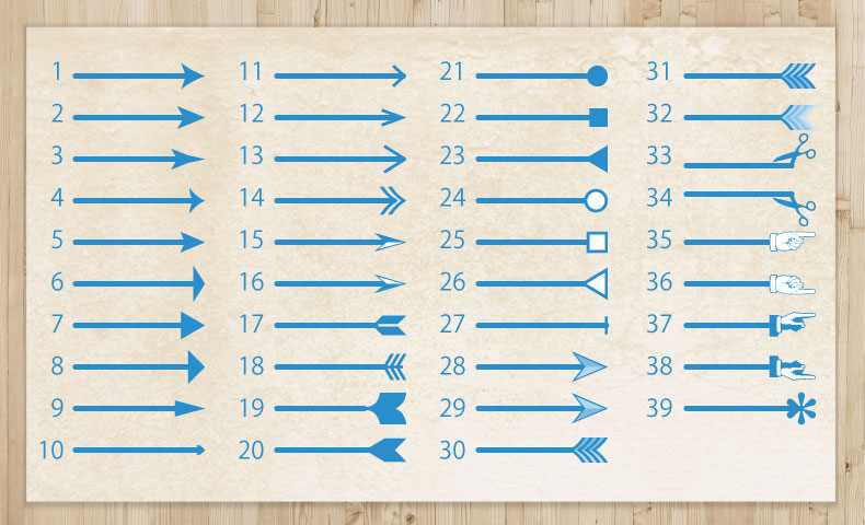 イラレ 矢印の作成方法と書き方を徹底攻略 ダウンロードあり