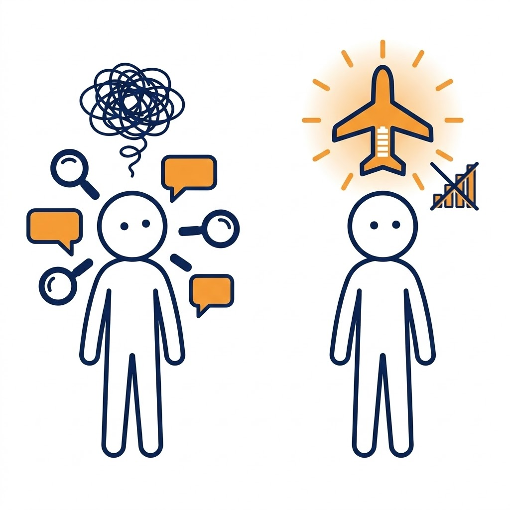 期待の「機内モード」