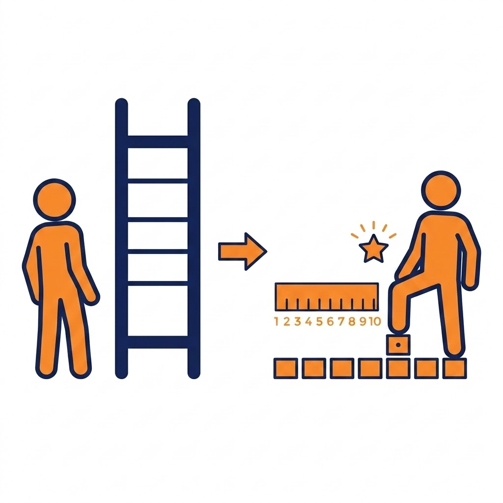 スケーリングによる「1点アップ」の環境調整