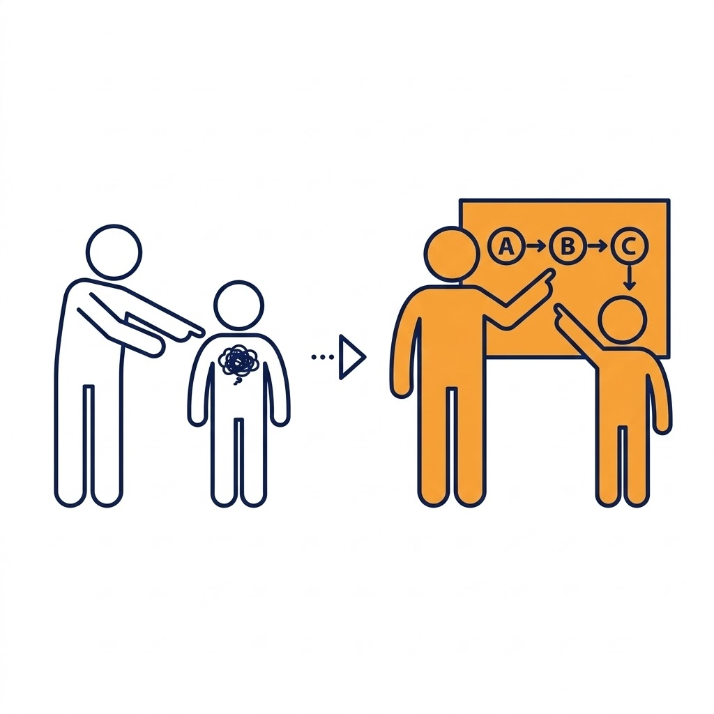 「性格」ではなく「きっかけ」を見るボード