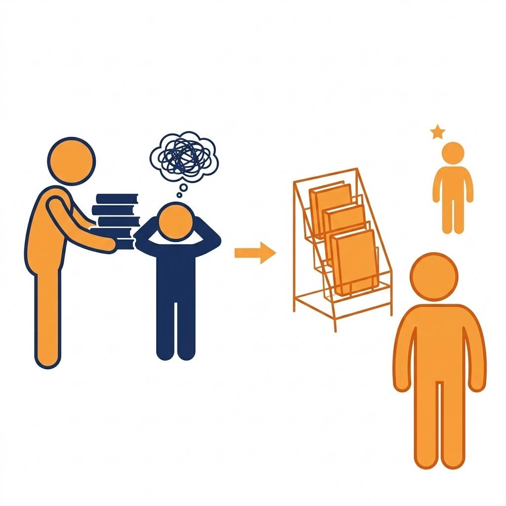 「ただの風景」化マガジンラック