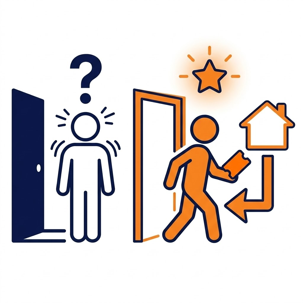 いつでも帰れる「安心チケット」